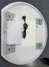 Sol Frameless Crescent Moon Backlit LED Wall Mirror